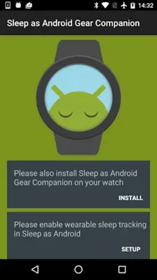 Galaxy/Gear Add-on for Sleep android App screenshot 2